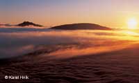 Bei Sonnenaufgang (Schneekoppe) Pec pod Snkou * Riesengebirge (Krkonose)