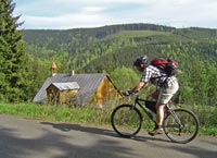 Horsk� silnice na Tet�ev� boudy �ern� D�l * Krkonose Mountains (Giant Mts)