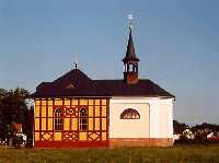 Kapelle der Jungfrau Maria Kunice nad Labem * Riesengebirge (Krkonose)