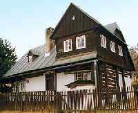 Bild vergrssern: Sieben-Giebel Haus * Riesengebirge (Krkonose)