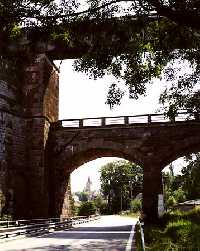 Bernartice, railway viaduct acléř * Krkonose Mountains (Giant Mts)