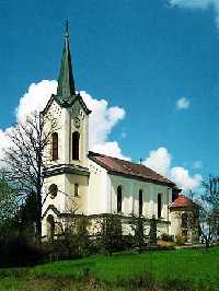 Kirche des St. Johannes Tufers Studenec * Riesengebirge (Krkonose)
