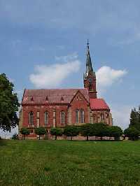 Bild vergrssern: Kirche des St. Johannes von Nepomuk in der neugotischen Stil * Riesengebirge (Krkonose)
