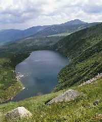 enlarge picture: Wielki Staw (Big pond) * Krkonose Mountains (Giant Mts)