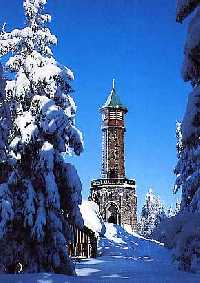 Bild vergrssern: Aussichtsturm tpnka * Riesengebirge (Krkonose)