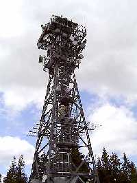 The lookout tower of Černá hora (Black Mt.) Janské Lázně * Krkonose Mountains (Giant Mts)