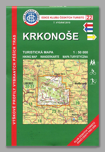 pict: Krkonose - Wanderkarte - 